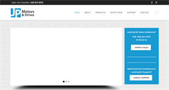 Desktop Screenshot of jpmotorsanddrives.com